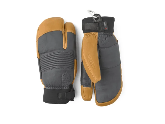 Hestra Freeride CZone 3 finger Grey Cork